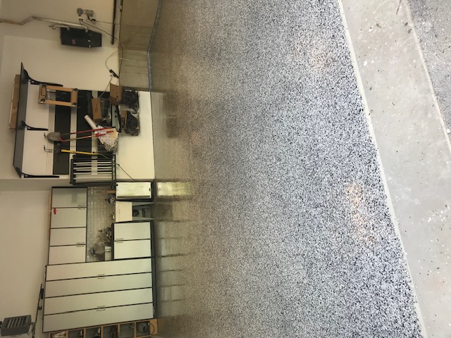 Epoxy Garage Flake Floor