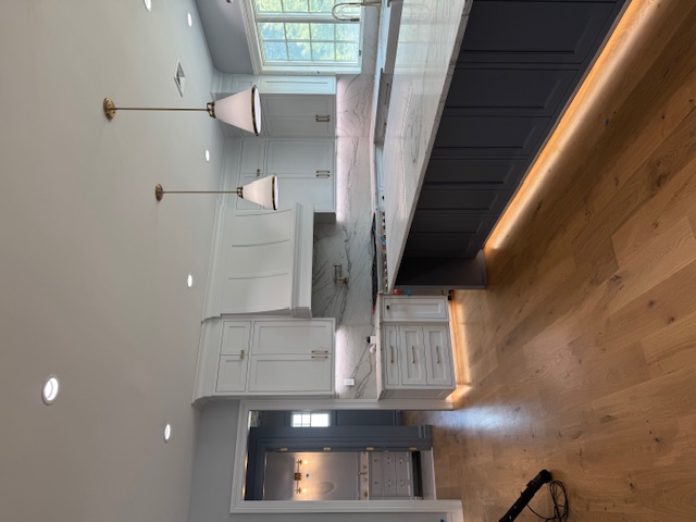 Finished residential paint job