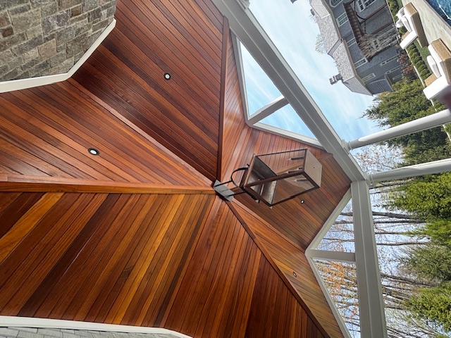 Exterior Stain Panels